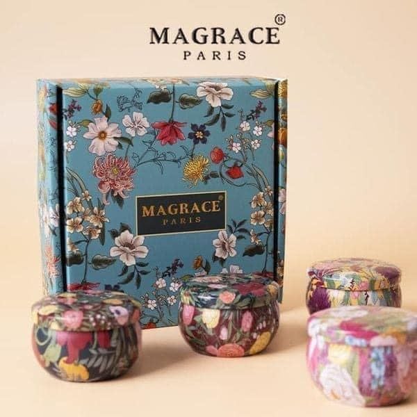 Bộ 4 nến thơm Magrace Paris