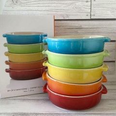 Bộ 5 đĩa Le Creuset Tapas-Schale 14cm cầu vồng