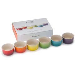 Bộ 6 hũ mini Le Creuset cầu vồng