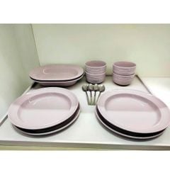Bộ bát đĩa, thìa 14 món Staub