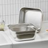 Bộ chậu rửa vuông inox 8L đa năng Wagensteiger