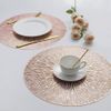 Bộ tấm lót bàn ăn 8 miếng Evevda hình tròn 38cm
