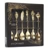 Bộ 6 thìa cà phê Alisveristime phong cách Hoàng Gia 13cm
