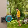 Bộ vòi tưới cây treo tường dây cuốn tự động 30m Gardena 18625-20