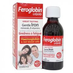 Sắt Feroglobin Liquid - Siro sắt dạng nước