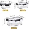 Bộ hộp Tritan Rubbermaid Brilliance 16 món