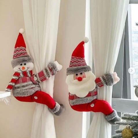 Bộ 2 khóa rèm giáng sinh Artibetter