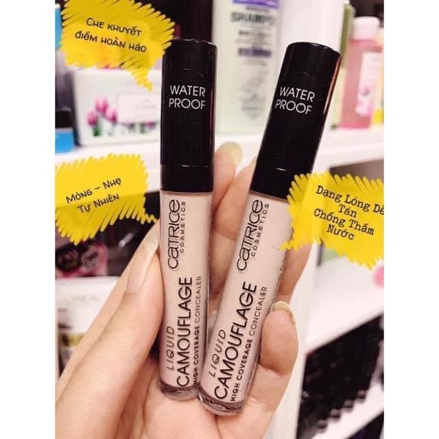 Kem che khuyết điểm Catrice Liquid 12H