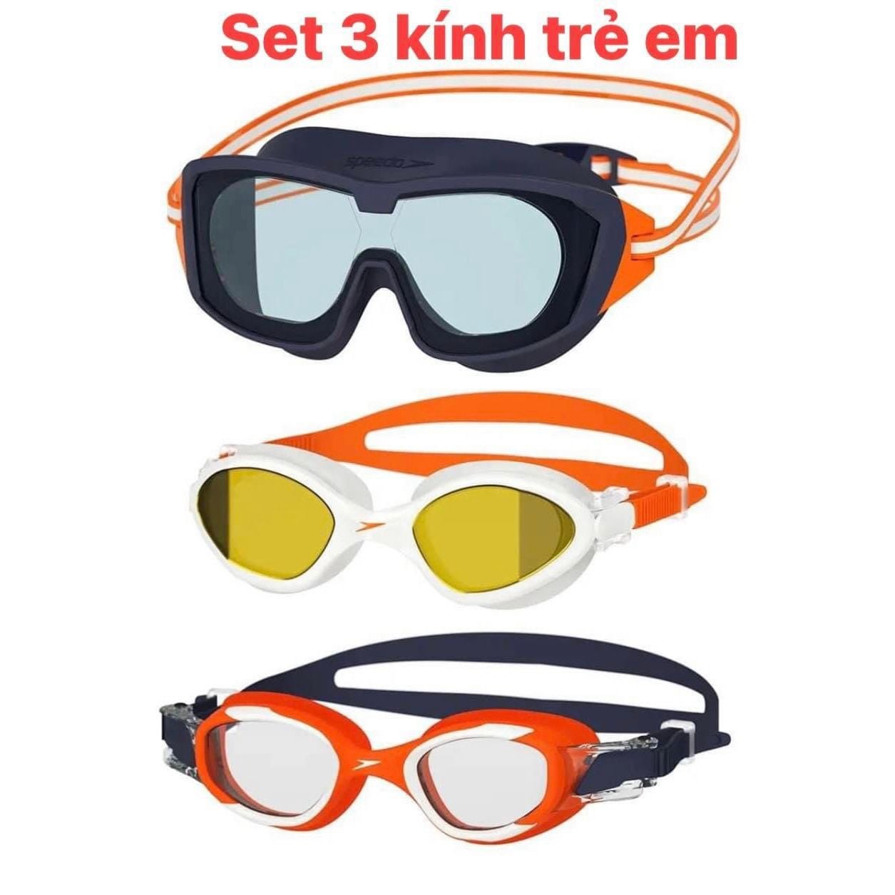 Bộ 3 kính bơi Speed