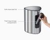 Thùng rác Joseph Joseph EasyStore Luxe Steel Pedal Bin 70596 5 lit màu inox