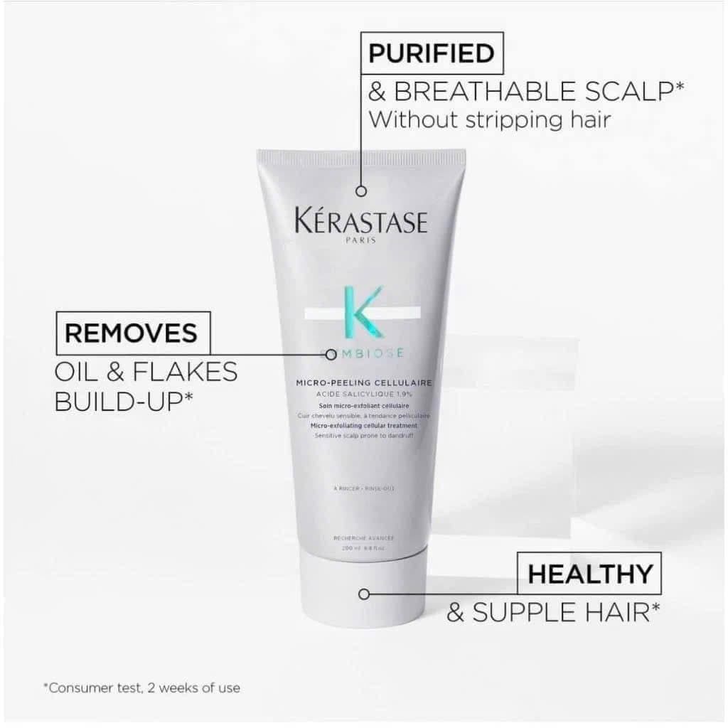 Tẩy da chết da đầu Kerastase Micro peeling  200ml
