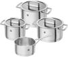 Bộ nồi Zwilling Vitality 4 món kèm quánh vung kính