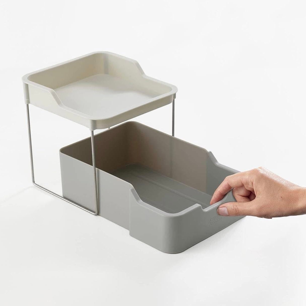 Kệ 2 tầng đựng gia vị Joseph Joseph 851674 Duo (Grey)