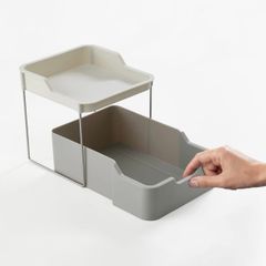 Kệ 2 tầng đựng gia vị Joseph Joseph 851674 Duo (Grey)
