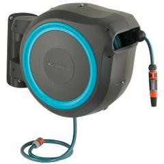 Bộ vòi tưới cây treo tường dây cuốn tự động 30m Gardena 18625-20