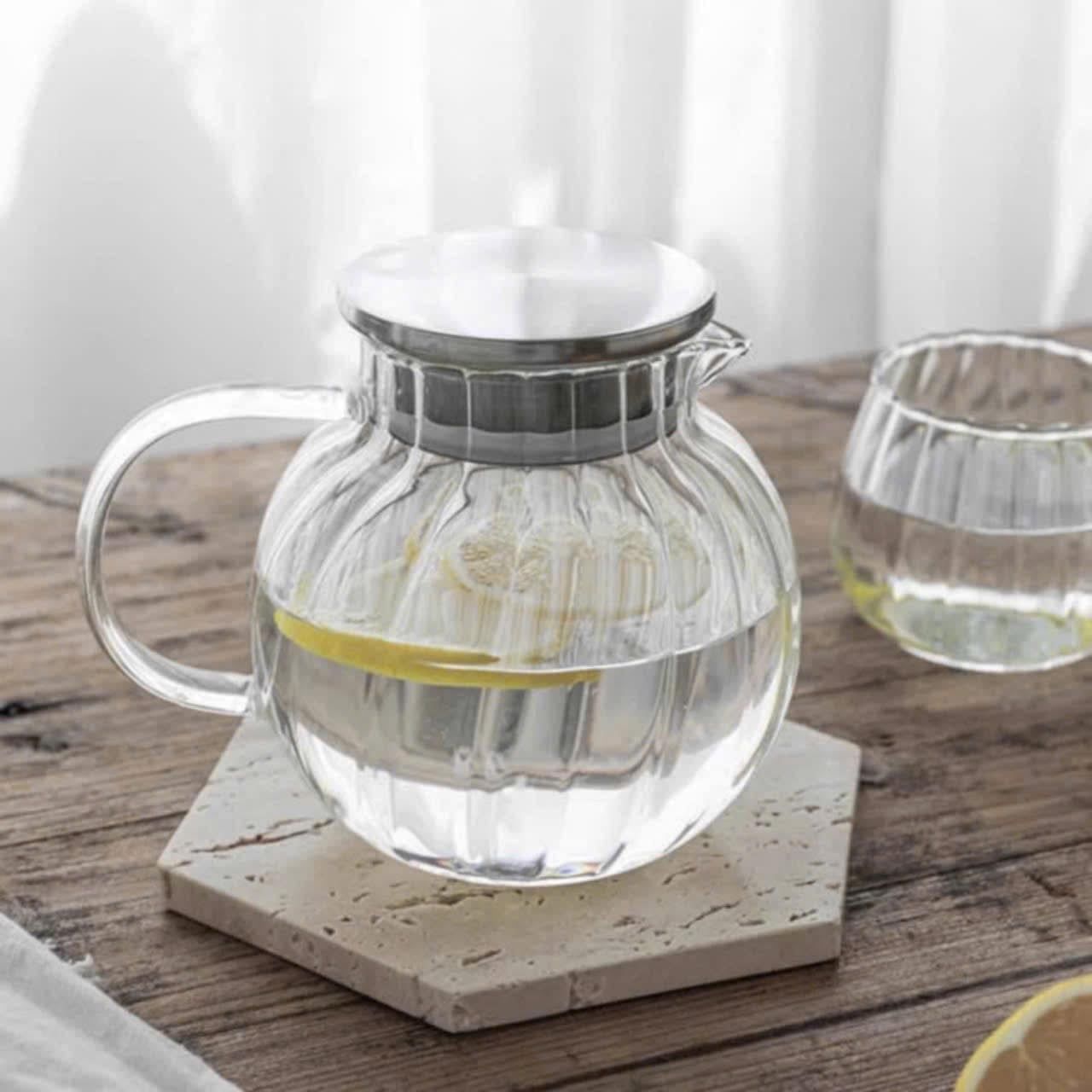 Bình trà thủy tinh Casava Italy 1,3 lít