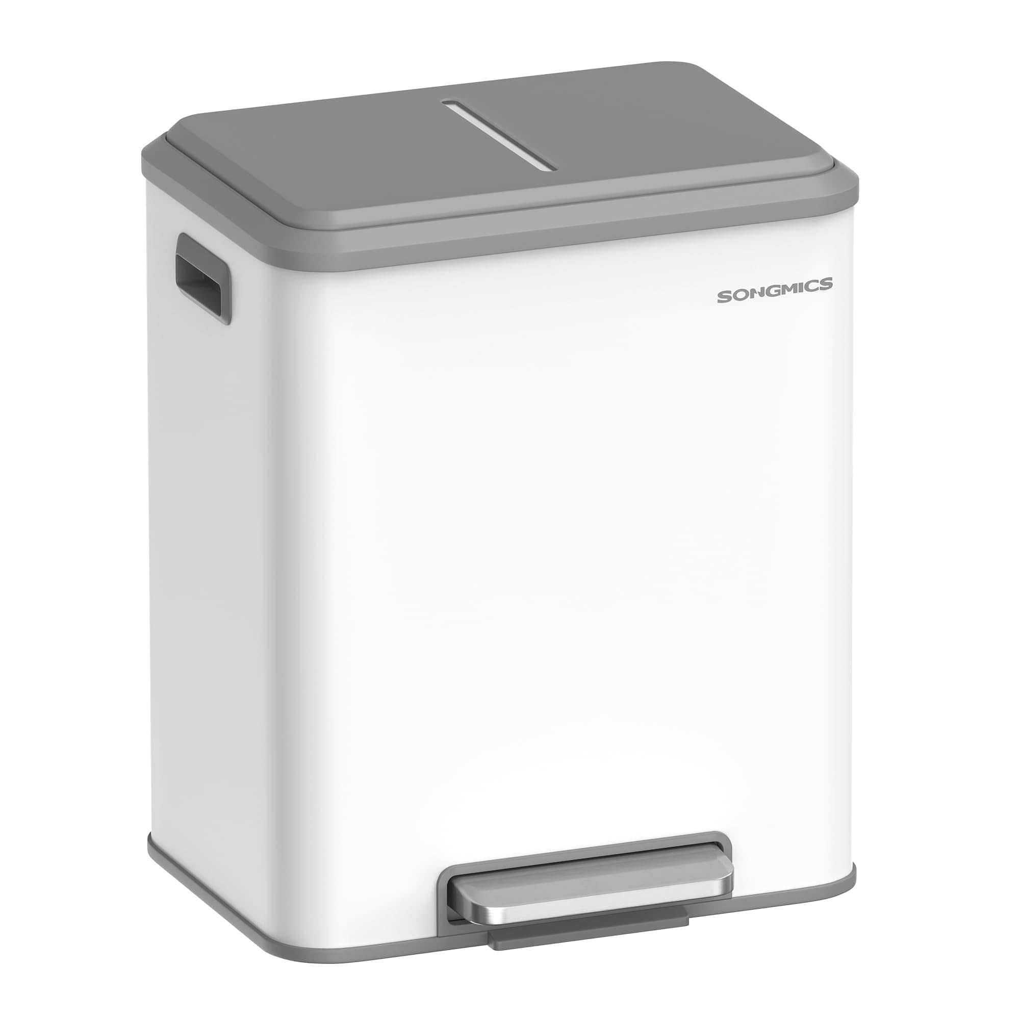 Thùng rác 2 ngăn Songmics 30 lít