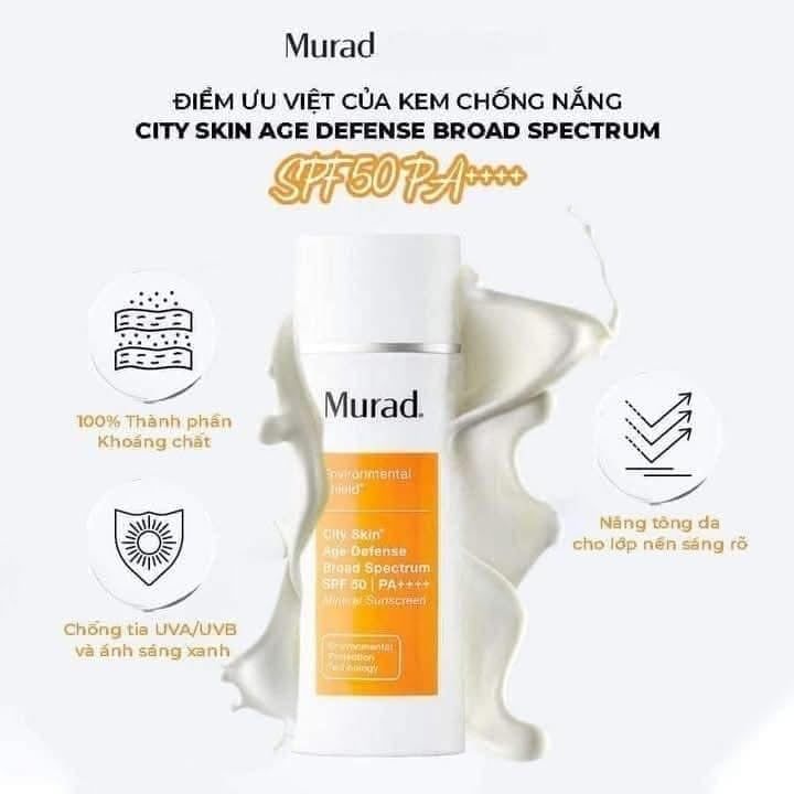 Kem chống nắng Murad City Skin 50ml