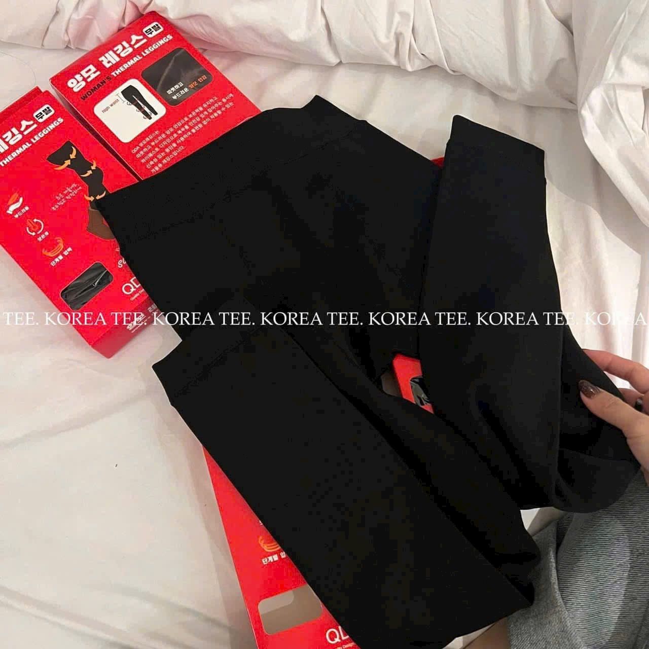 Quần leggings Hàn Quốc lót lông