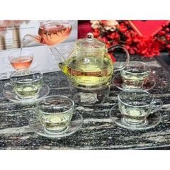 Bộ ấm trà kèm đế hâm nóng
