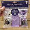 Túi thơm Lavender 2 túi nụ kèm 1 bánh xà phòng hữu cơ