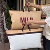 Gối cotton Muji 48*74cm