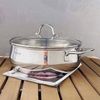 Nồi lẩu inox CM Đức đúc liền nguyên khối 26cm - 30cm