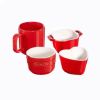 Bộ Staub 5 món Cafe Gourmand đỏ