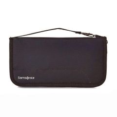 Ví Samsonite RFID Zip Close Travel Wallet Black