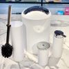 Bộ 4 dụng cụ phòng tắm Wenko trắng