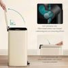 Thùng rác Đức Songmics 30L cao cấp