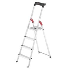Thang nhôm Hailo L60 4 bậc - Made in Germany