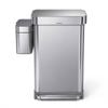 Thùng rác đựng thức ăn kháng khuẩn Simplehuman 4 lít