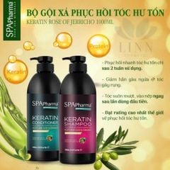 Cặp dầu gội xả cao cấp Spapharma Keratin Pháp