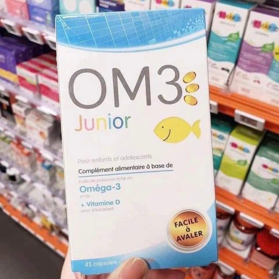 Omega 3 Junior cho bé 6 - 15 tuổi 45 viên
