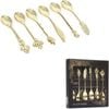 Bộ 6 thìa cà phê Alisveristime phong cách Hoàng Gia 13cm