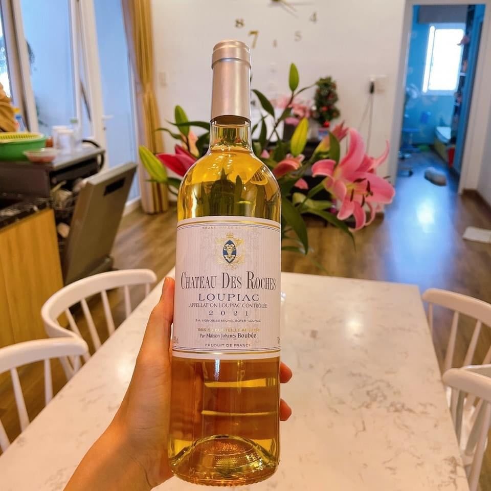 Vang ngọt pháp Chateau Des Roches Loupiac 750ml