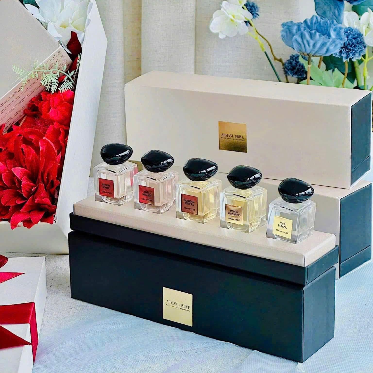 Set nước hoa Giorgio Armani Prive Les Eaux 5 chai 7,5ml