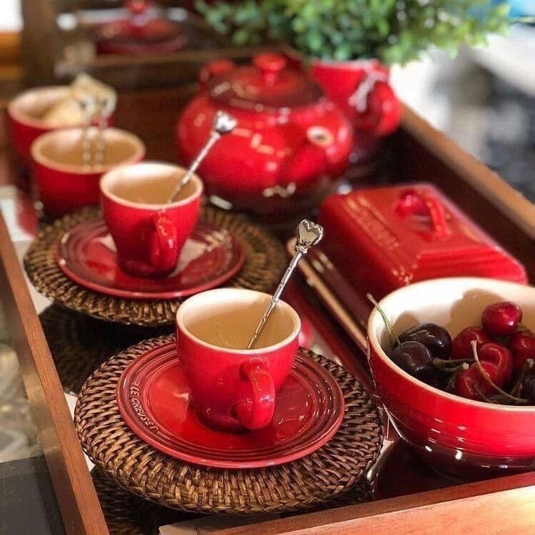 Bộ 2 tách 2 đĩa Espresso Le Creuset