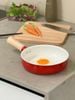 Bộ chảo, quánh mini chống dính ceramic, cán gỗ Todaii Nhật Bản