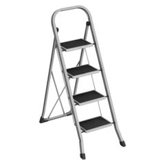 Thang Nhôm Gấp Gọn Cao Cấp 4 Bậc Songmics