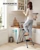 Thang Nhôm Gấp Gọn Cao Cấp 4 Bậc Songmics