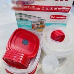 Bộ hộp đựng Rubbermaid 26 món