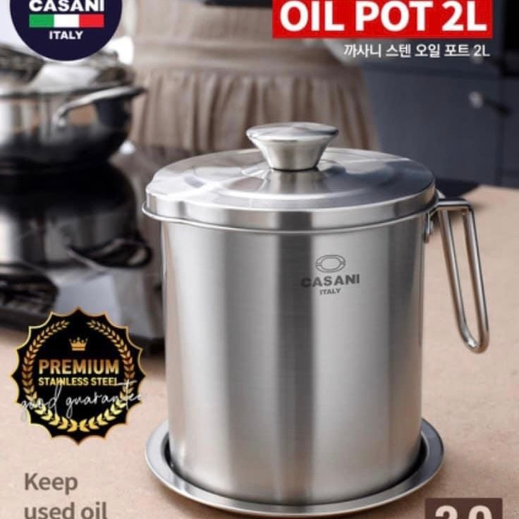 Ca Lọc Dầu Ăn Đa Năng Casani 2 lít