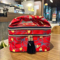 Túi gift đựng mỹ phẩm Estee Lauder 2 ngăn