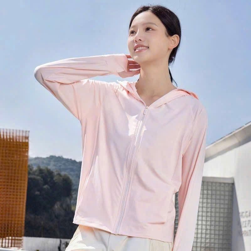 Áo chống nắng lụa băng basic Bonas