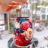 Bình giữ nhiệt 350ml họa tiết hoa sinh động