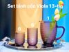 Bộ bình cốc Viola 13 món