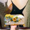 Hộp đựng khăn giấy họa tiết hoa hướng dương Function Art