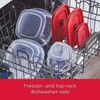 Bộ hộp 40 món Rubermaid EasyFindLids nắp đỏ